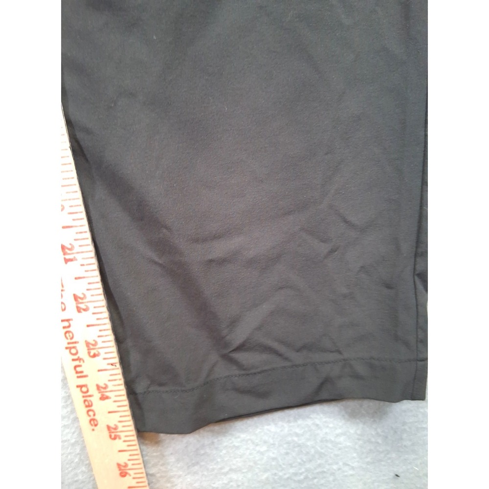 Viori Women's Pants Black Pockets Pull On High Rise Elastic Waist Size Medium - Picture 5 of 7
